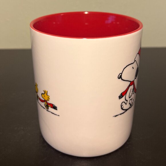 Snoopy & Woodstock PEANUTS Christmas Mug ~ Charles M. Schulz ~ Charlie Brown - Picture 5 of 7